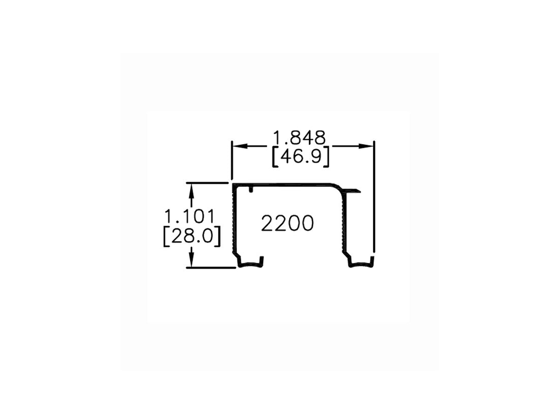 2200 Series Bypass Track