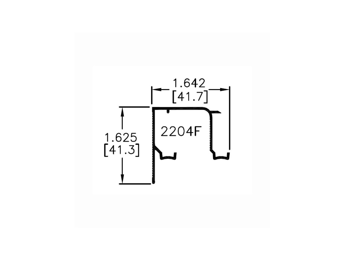 2204F Series Bypass / Fascia Track