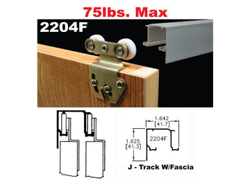 Johnson 2204F Sliding Bypass Door Hardware