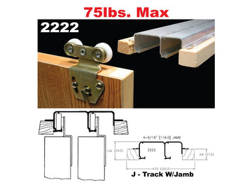 Johnson 2222 Sliding Bypass Door Hardware