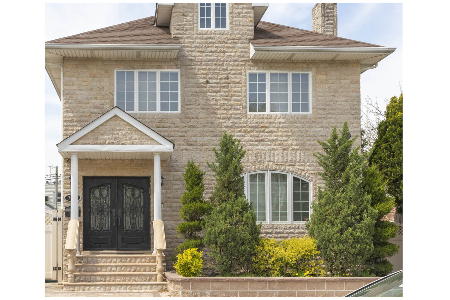 Nova Wrought Iron Custom Exterior Door Style 023