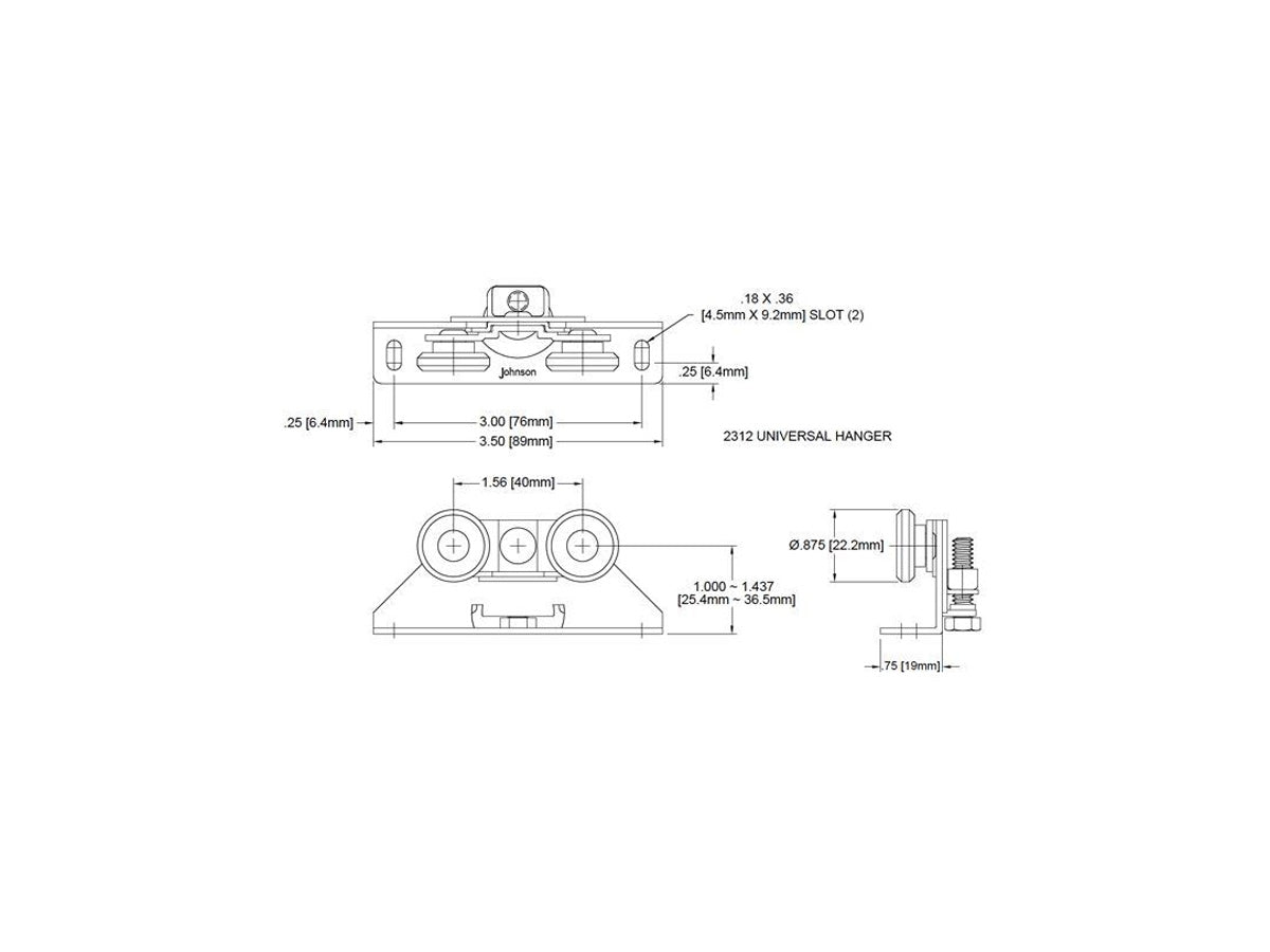 2312PPK1 Universal Replacement Hanger Kit