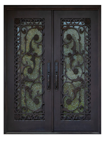 Royal 026 Wrought Iron Custom Exterior Door by Nova