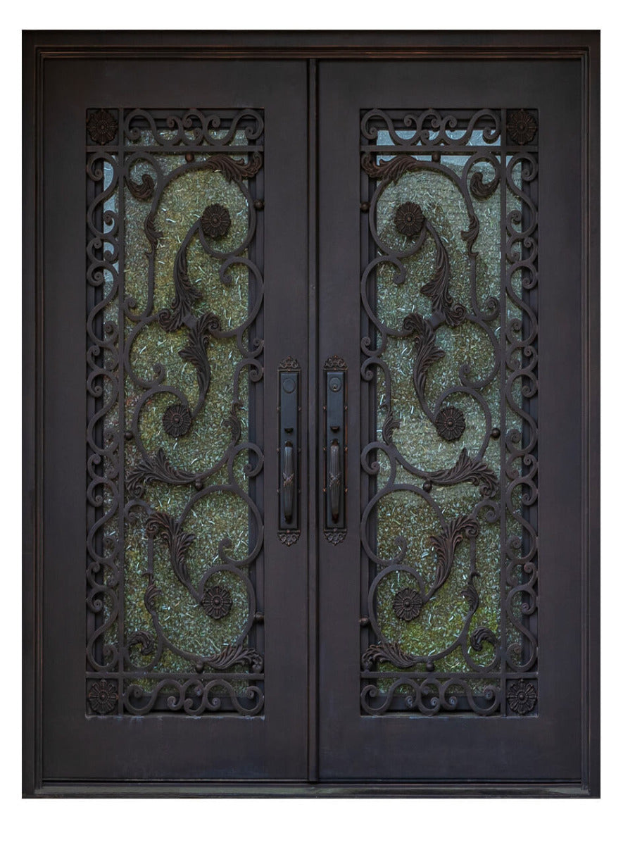Royal 026 Wrought Iron Custom Exterior Door by Nova