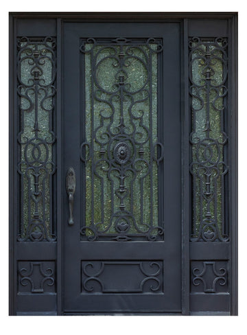 Royal 029 Wrought Iron Custom Exterior Door by Nova