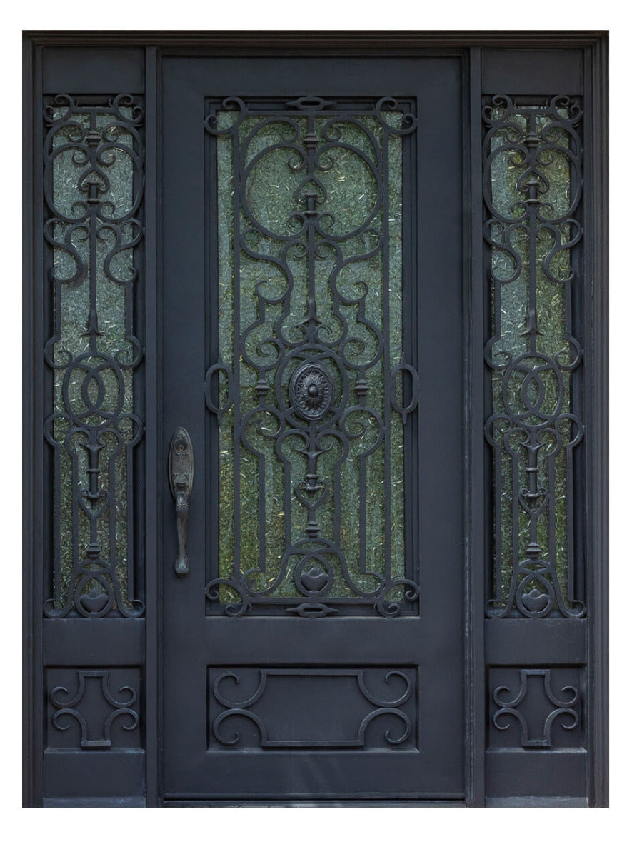 Royal 029 Wrought Iron Custom Exterior Door by Nova