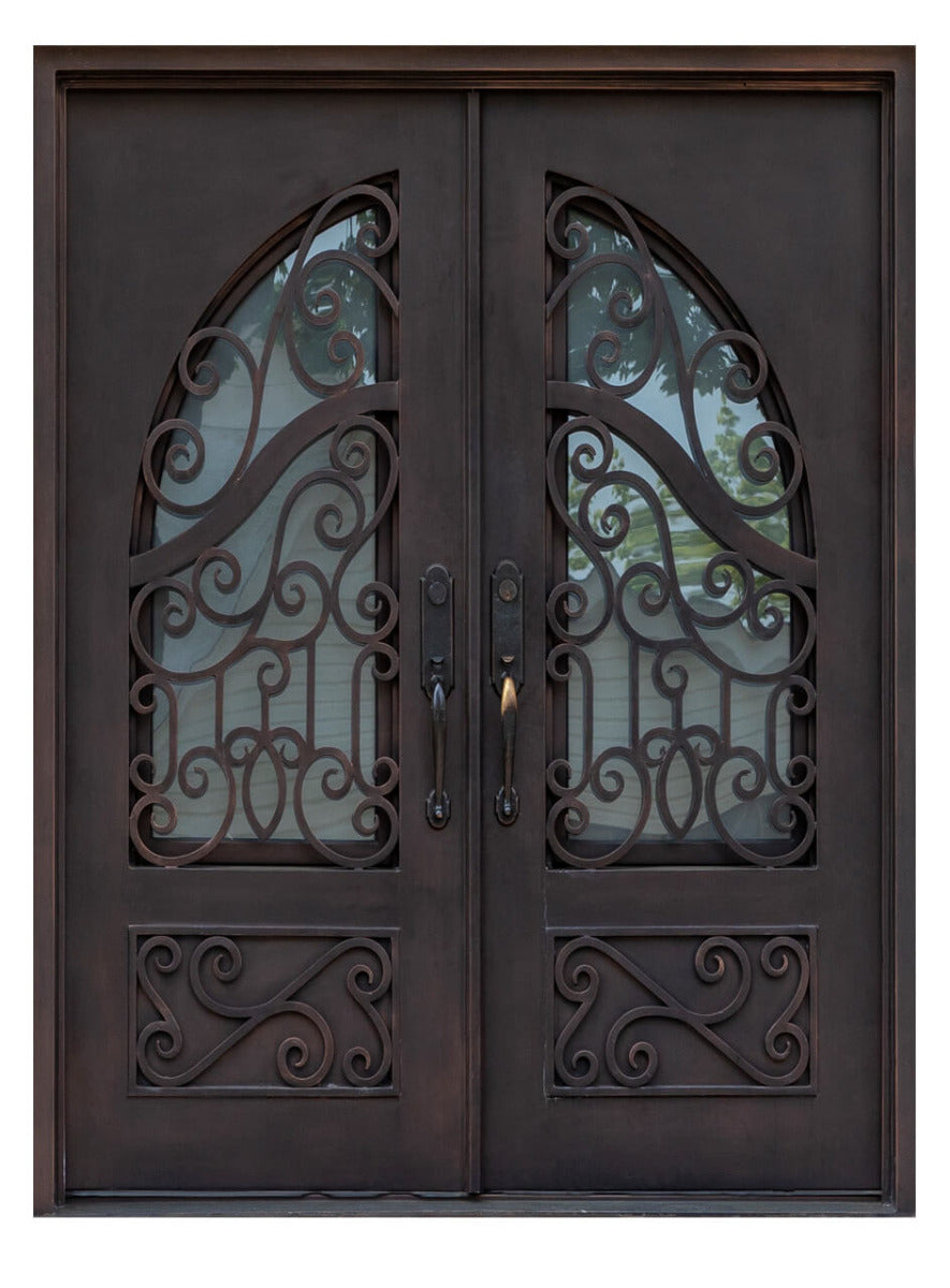 Royal 030 Wrought Iron Custom Exterior Door by Nova