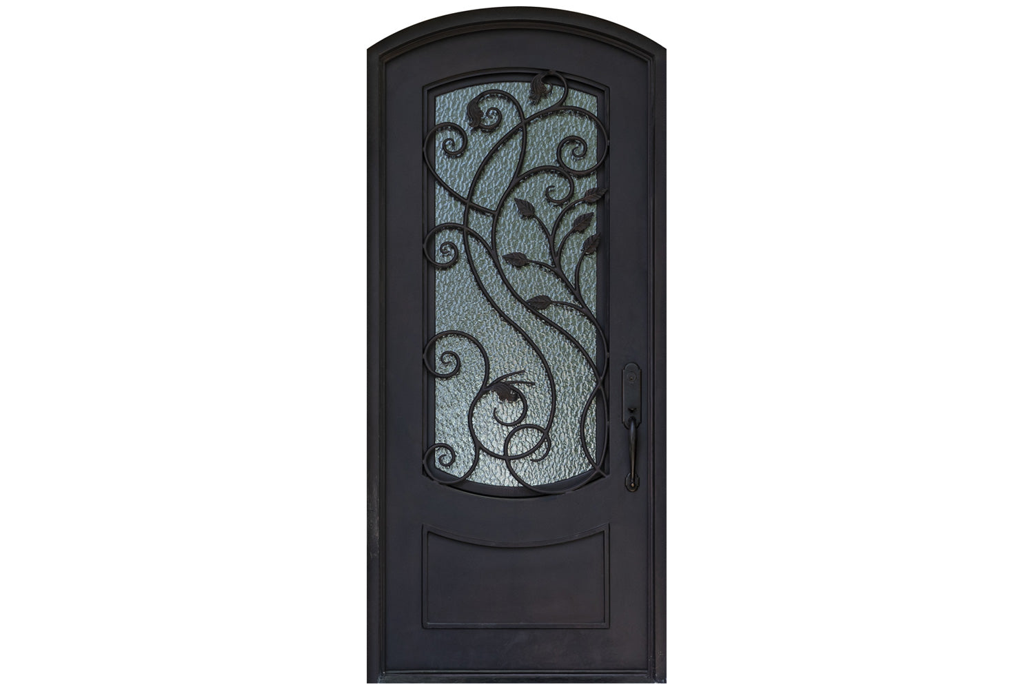Nova Wrought Iron Custom Exterior Door Style 031