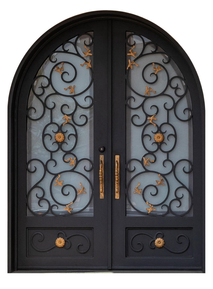 Royal 035 Wrought Iron Custom Exterior Door by Nova