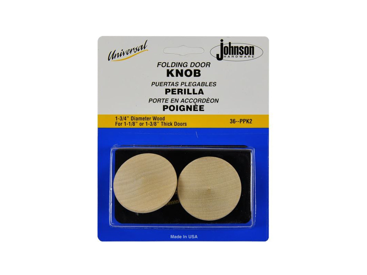 36--PPK2 Wood Knob Set