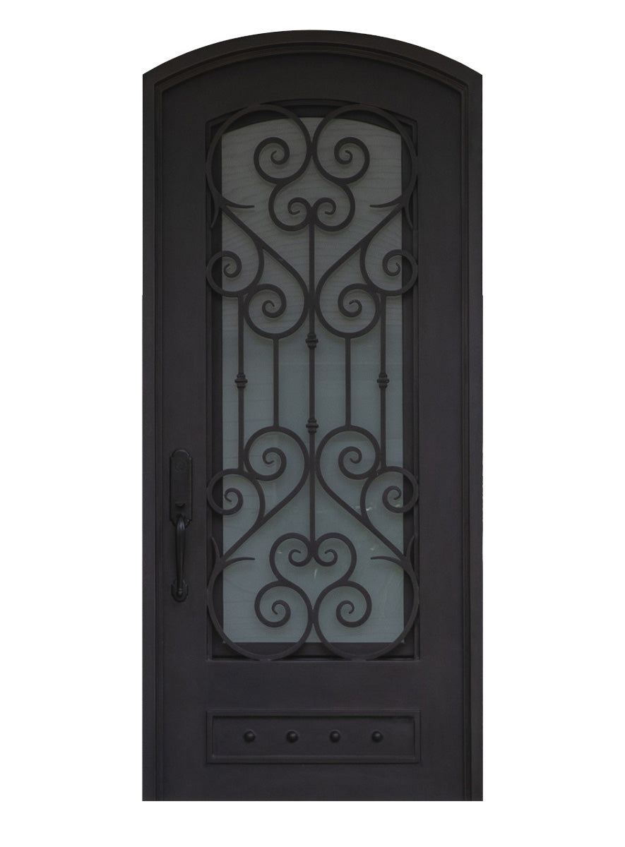 Royal 038 Wrought Iron Custom Exterior Door by Nova