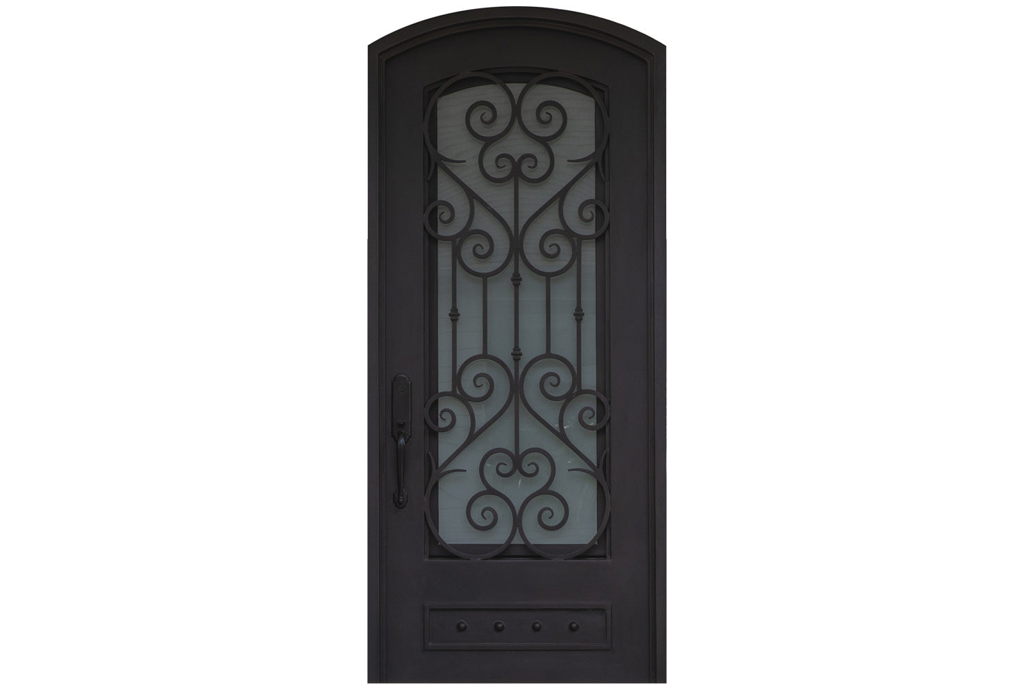 Nova Wrought Iron Custom Exterior Door Style 038