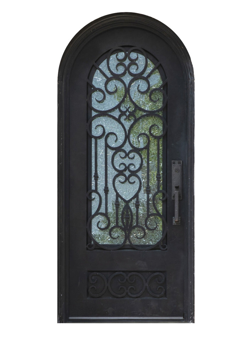 Royal 039 Wrought Iron Custom Exterior Door by Nova
