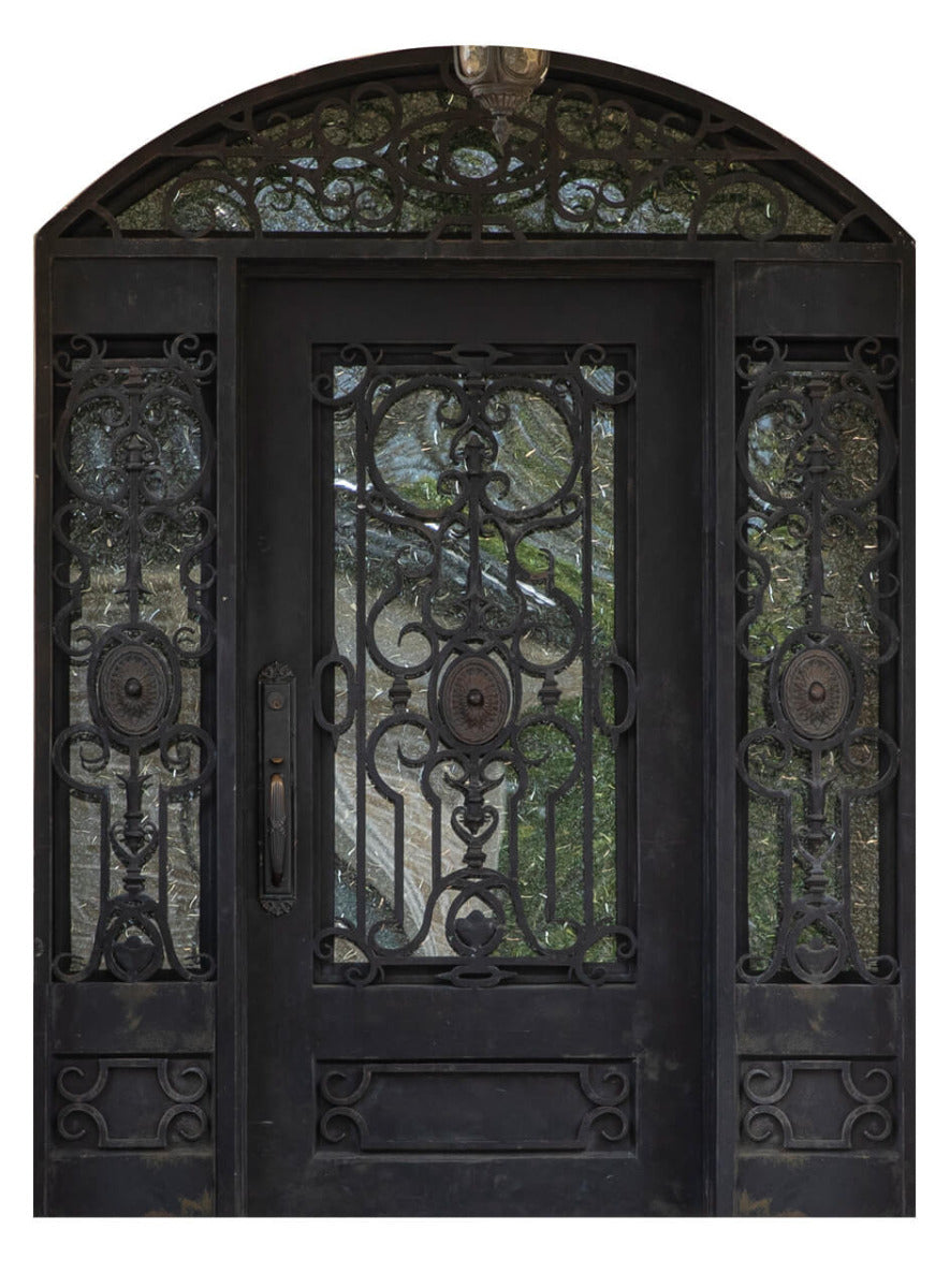 Royal 040 Wrought Iron Custom Exterior Door by Nova