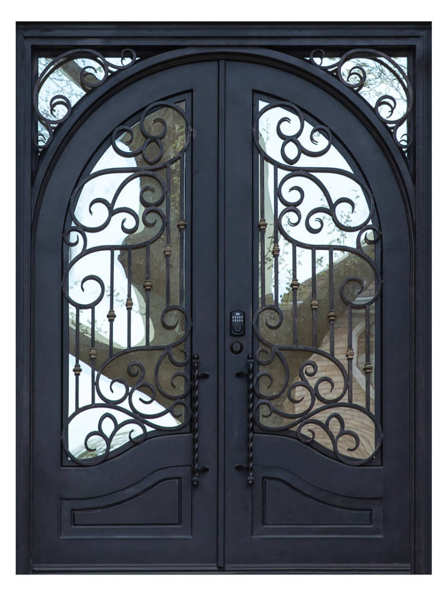 Royal 046 Wrought Iron Custom Exterior Door by Nova