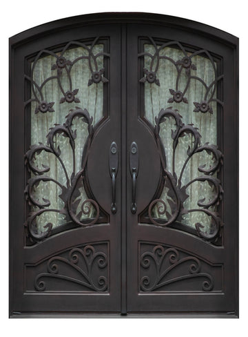 Royal 047 Wrought Iron Custom Exterior Door by Nova