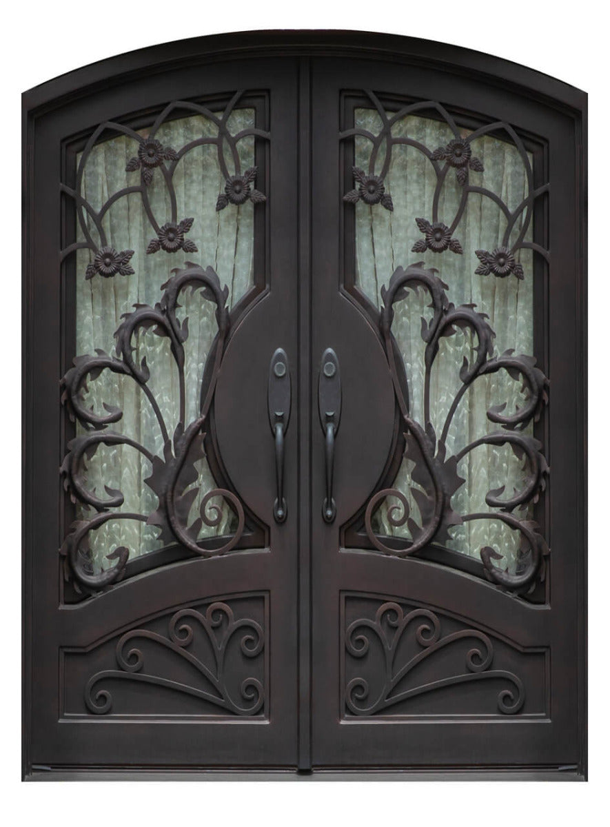 Royal 047 Wrought Iron Custom Exterior Door by Nova