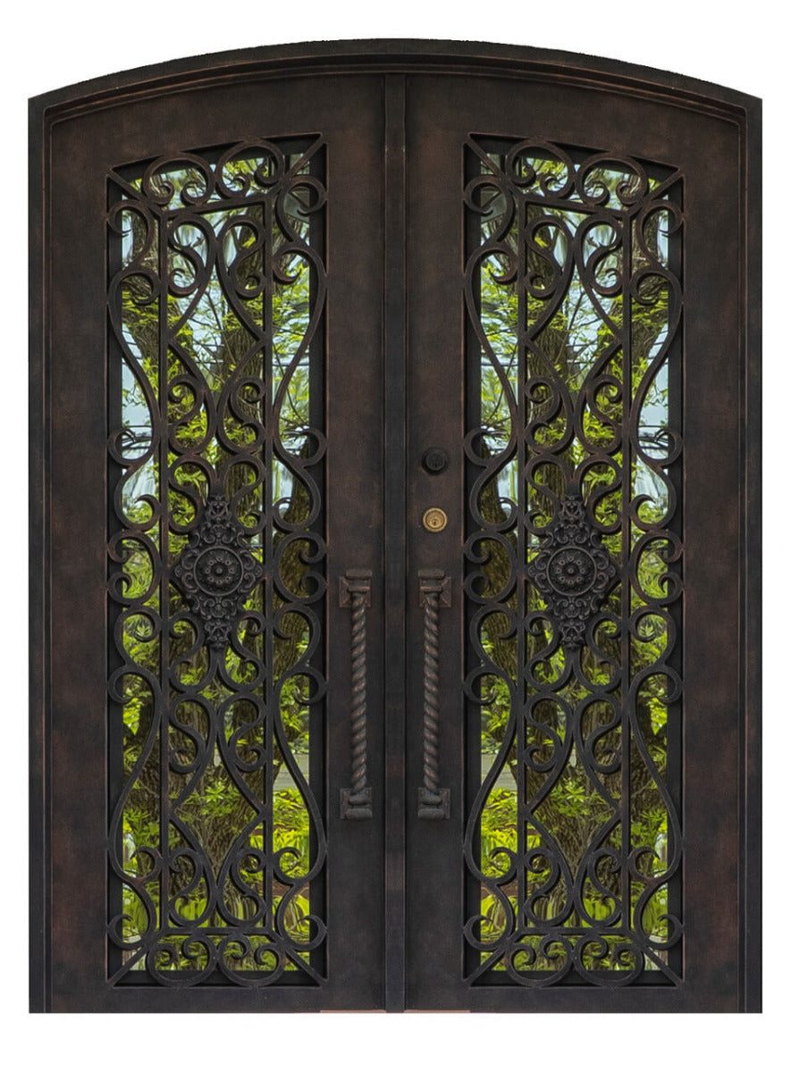 Royal 048 Wrought Iron Custom Exterior Door by Nova