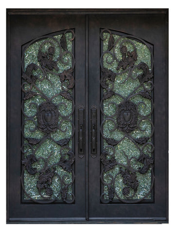 Royal 049 Wrought Iron Custom Exterior Door by Nova