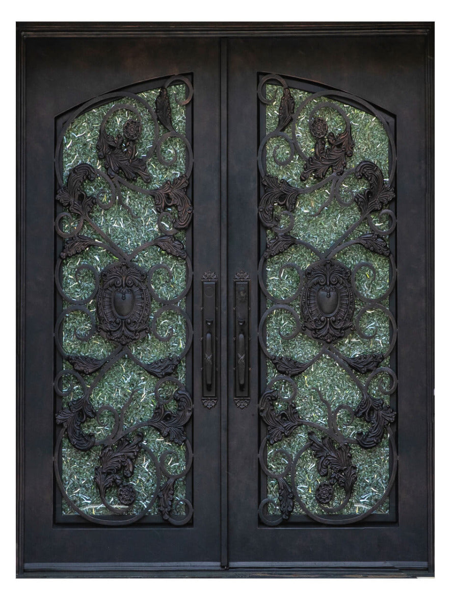 Royal 049 Wrought Iron Custom Exterior Door by Nova