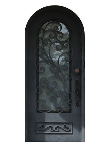 Royal 007 Wrought Iron Custom Exterior Door by Nova