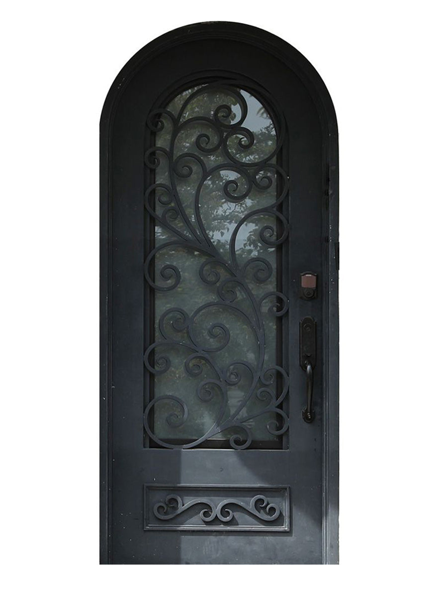 Royal 007 Wrought Iron Custom Exterior Door by Nova