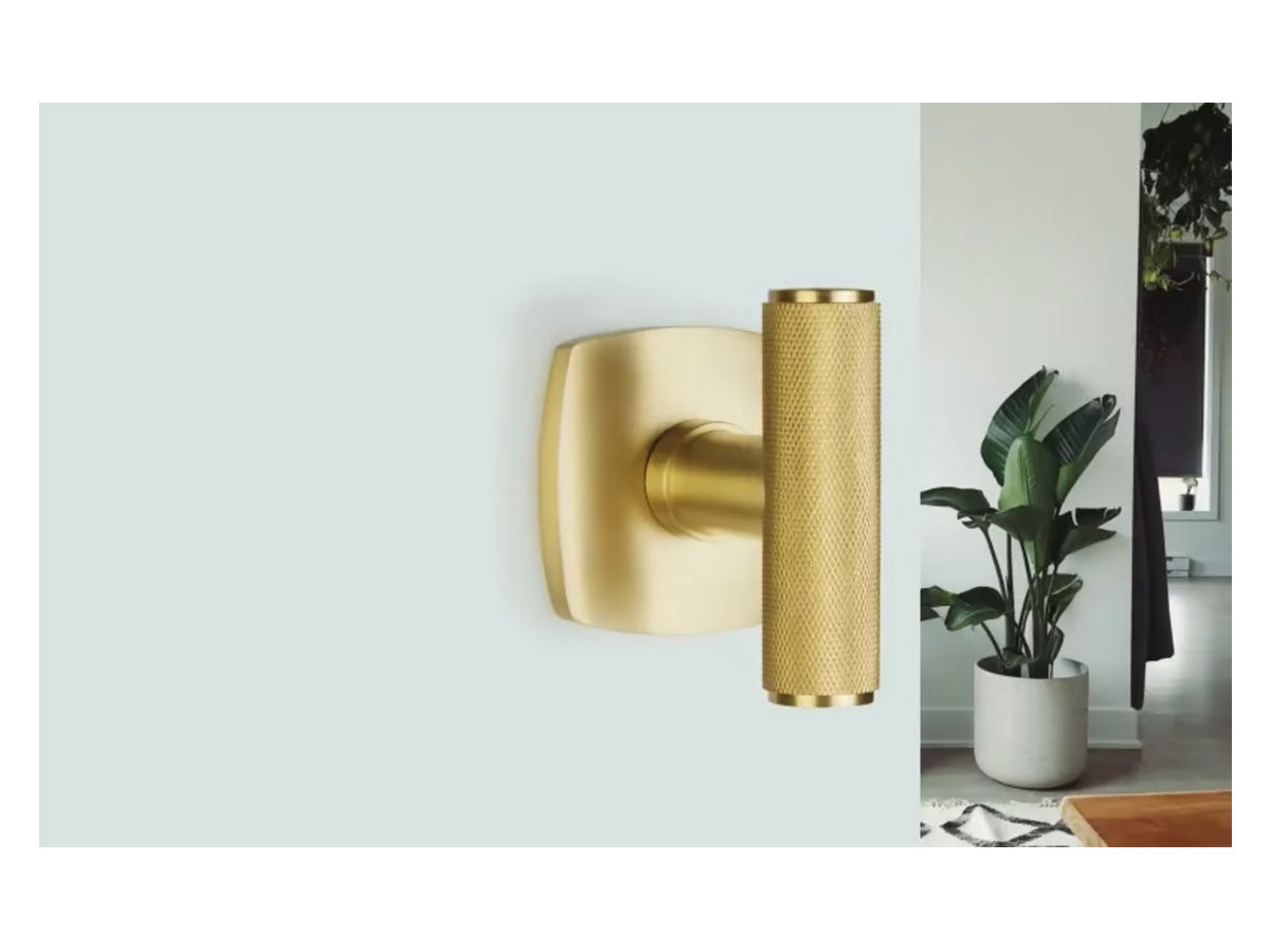 Emtek Ace Knurled Brass Knob