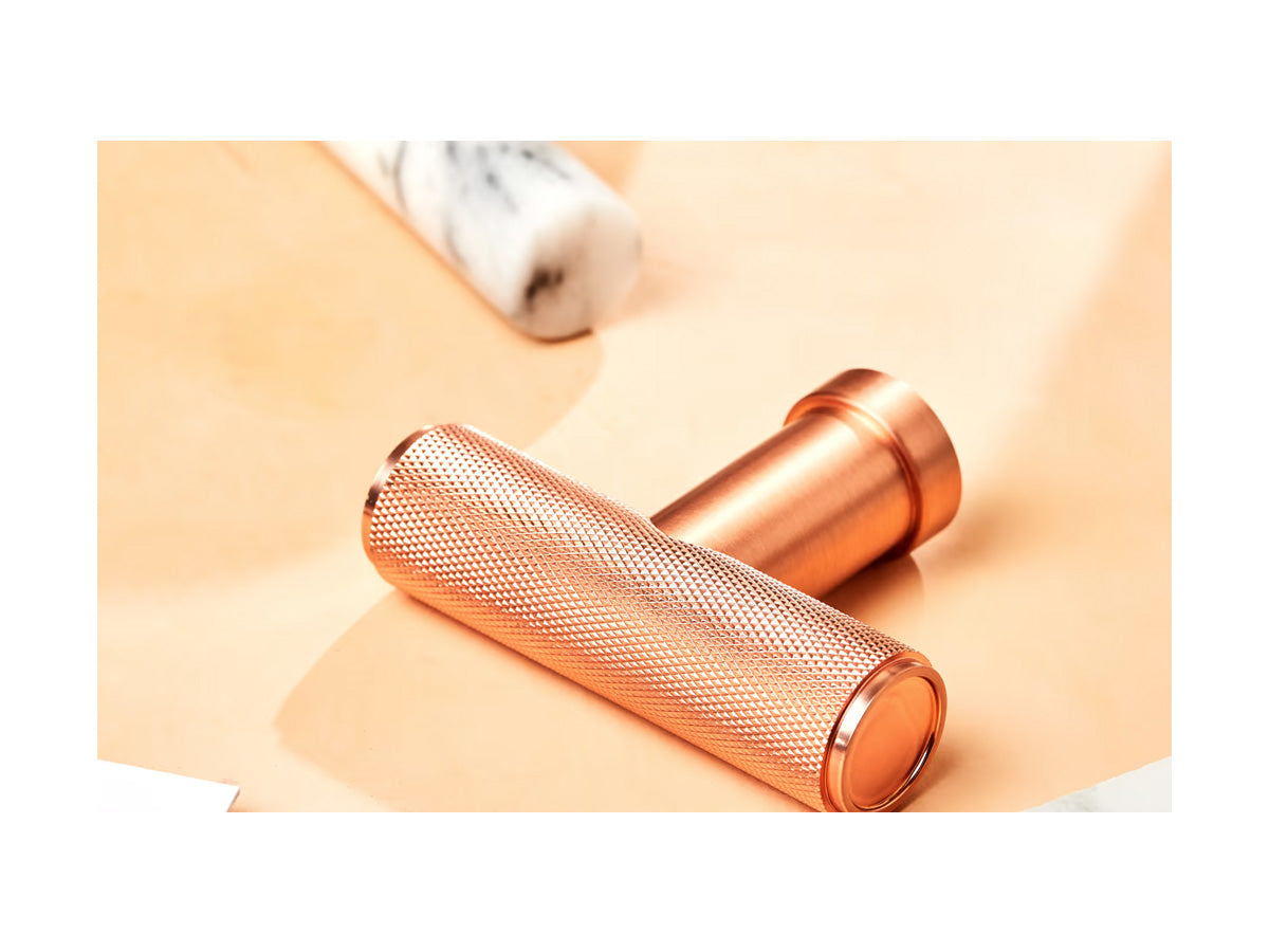 Emtek Ace Knurled Brass Knob