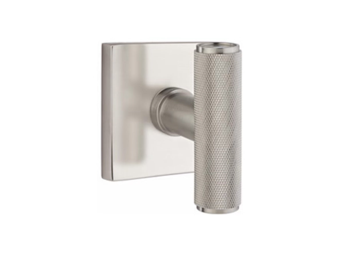 Emtek Ace Knurled Brass Knob - Satin Nickel US15