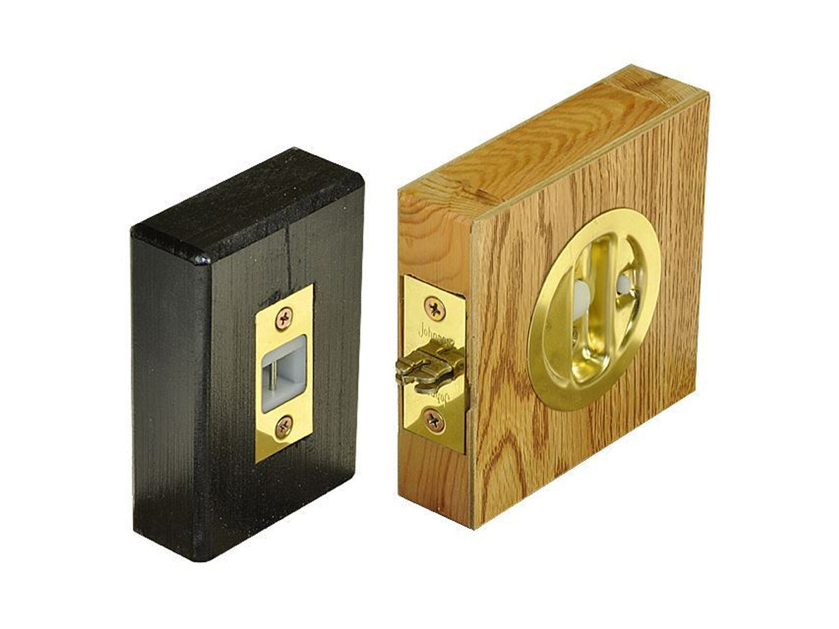 Johnson Auto-Latching Pocket Door Locks