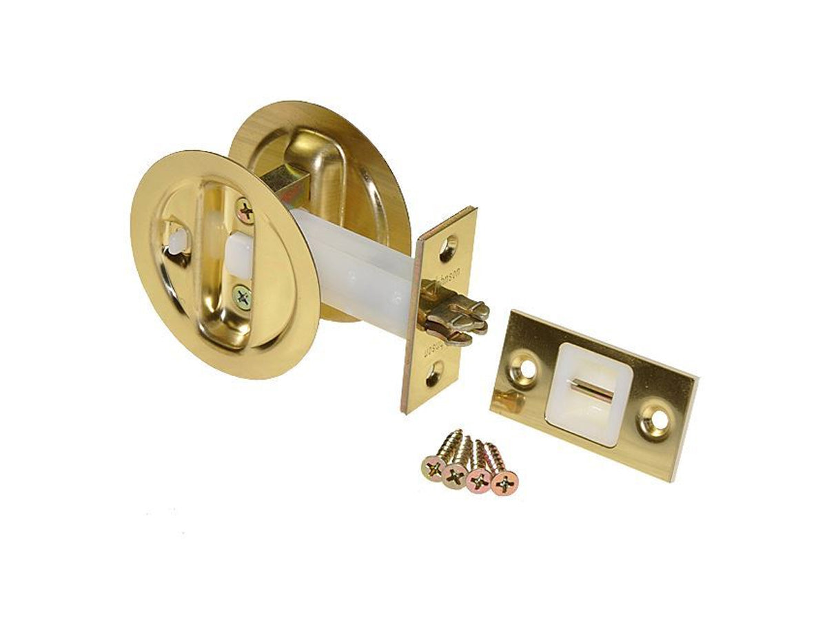 Auto-Latching Pocket Door Locks