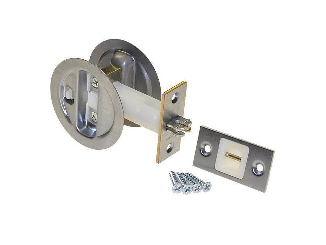 Auto-Latching Pocket Door Locks