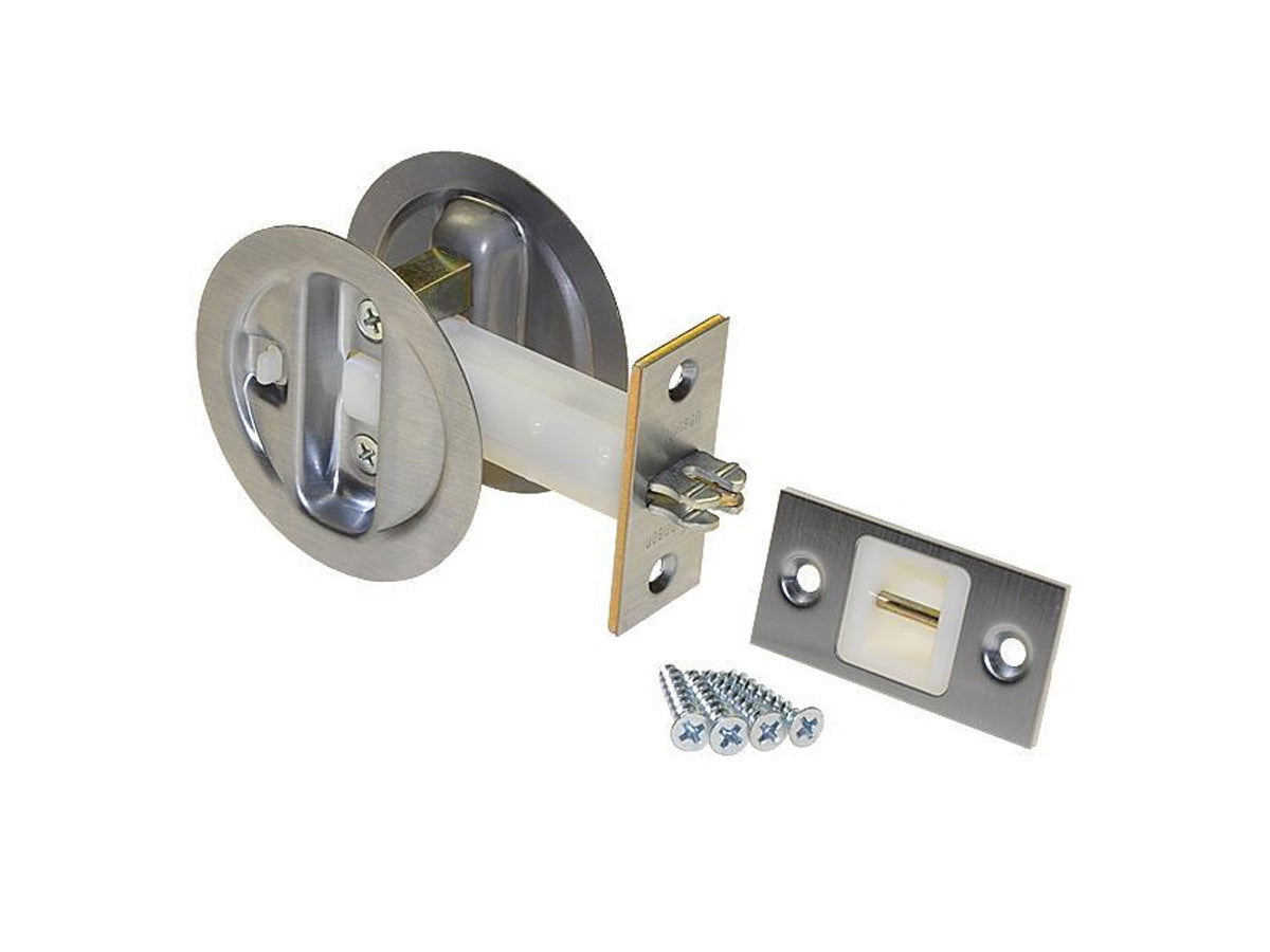 Auto-Latching Pocket Door Locks