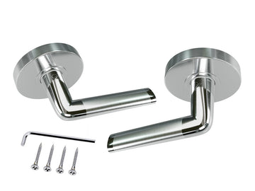 Avalon Arie Modern Interior Door Lever in Satin Nickel