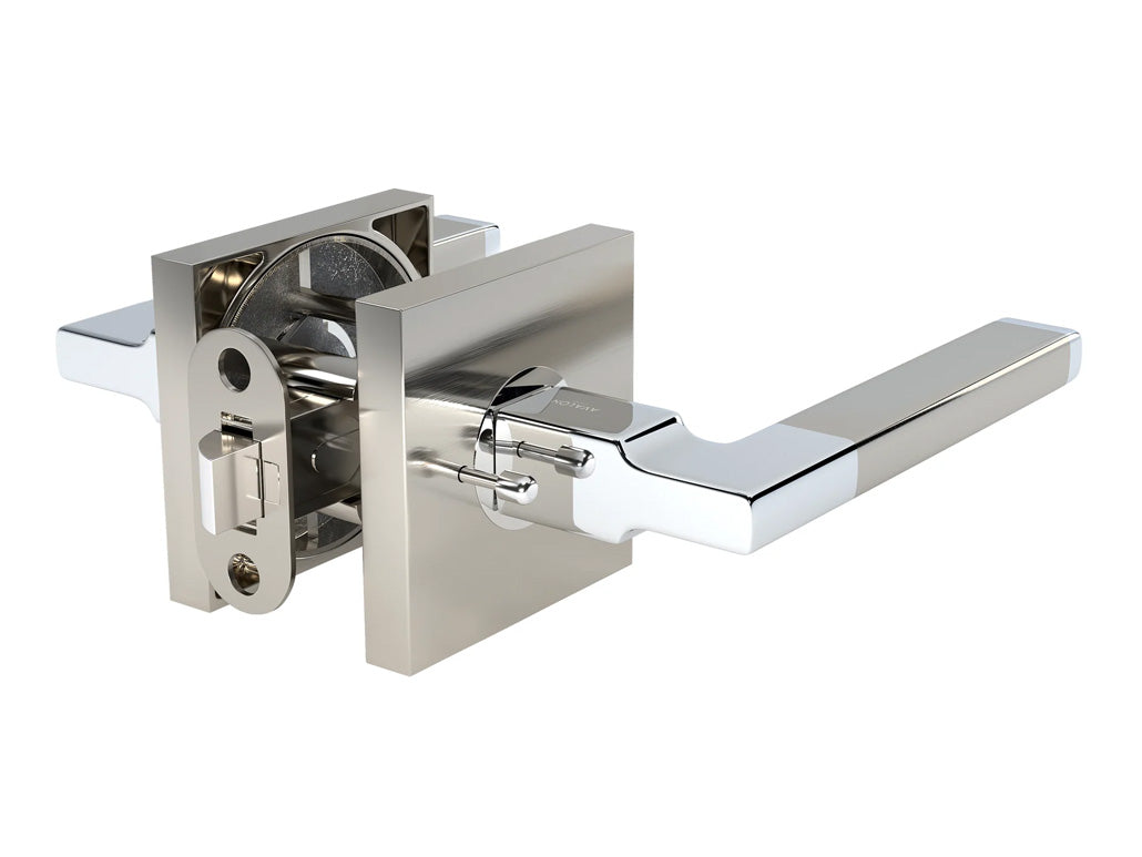 Avalon Concord Modern Interior Door Lever in Satin Nickel