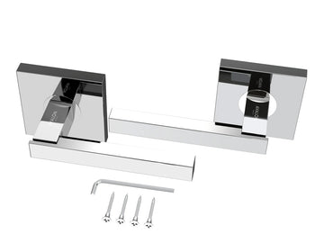 Avalon Nika Modern Interior Door Lever in Polished Chrome