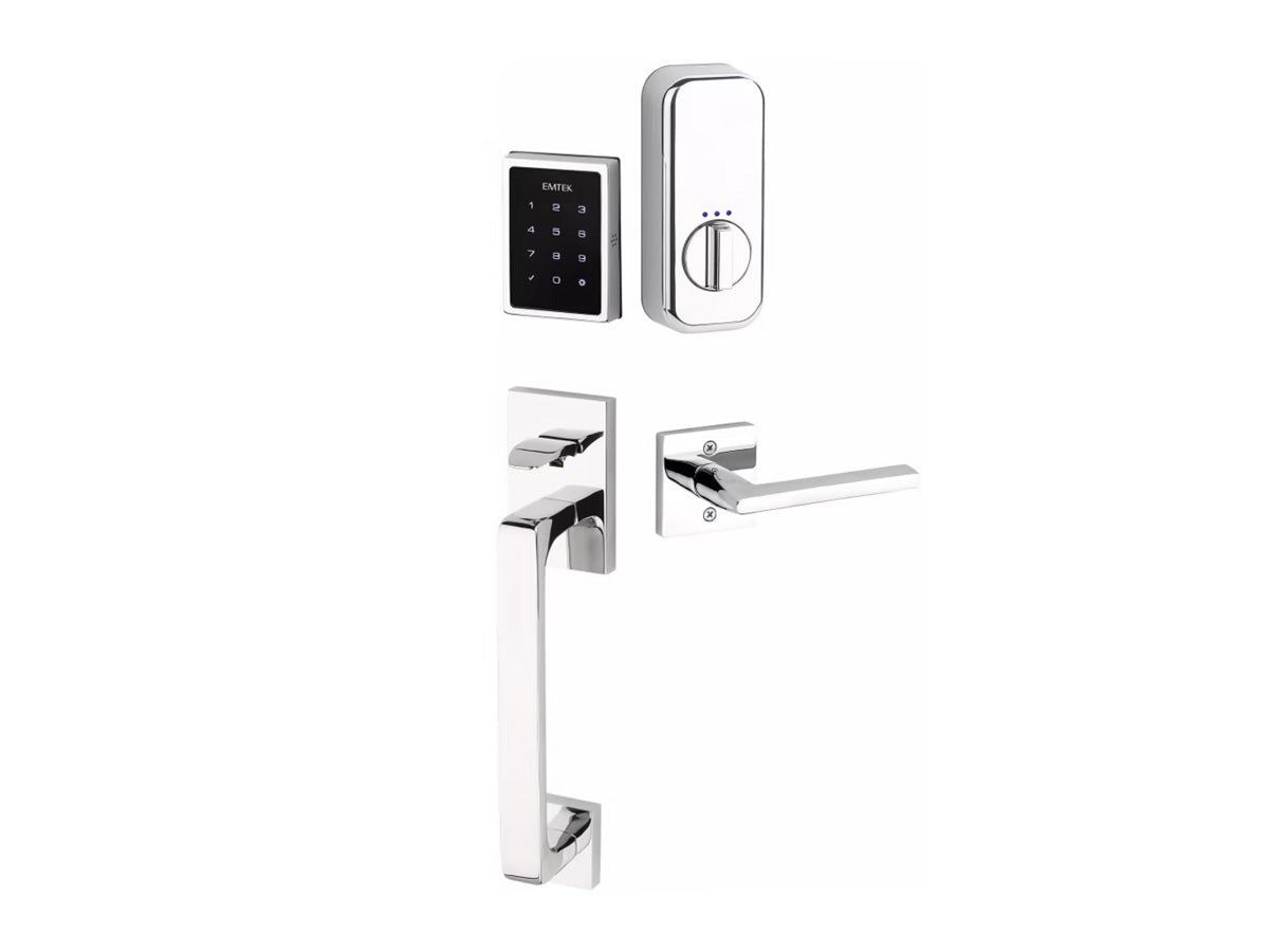 Emtek Baden EMPowered Motorized Touchscreen Keypad Entry Set