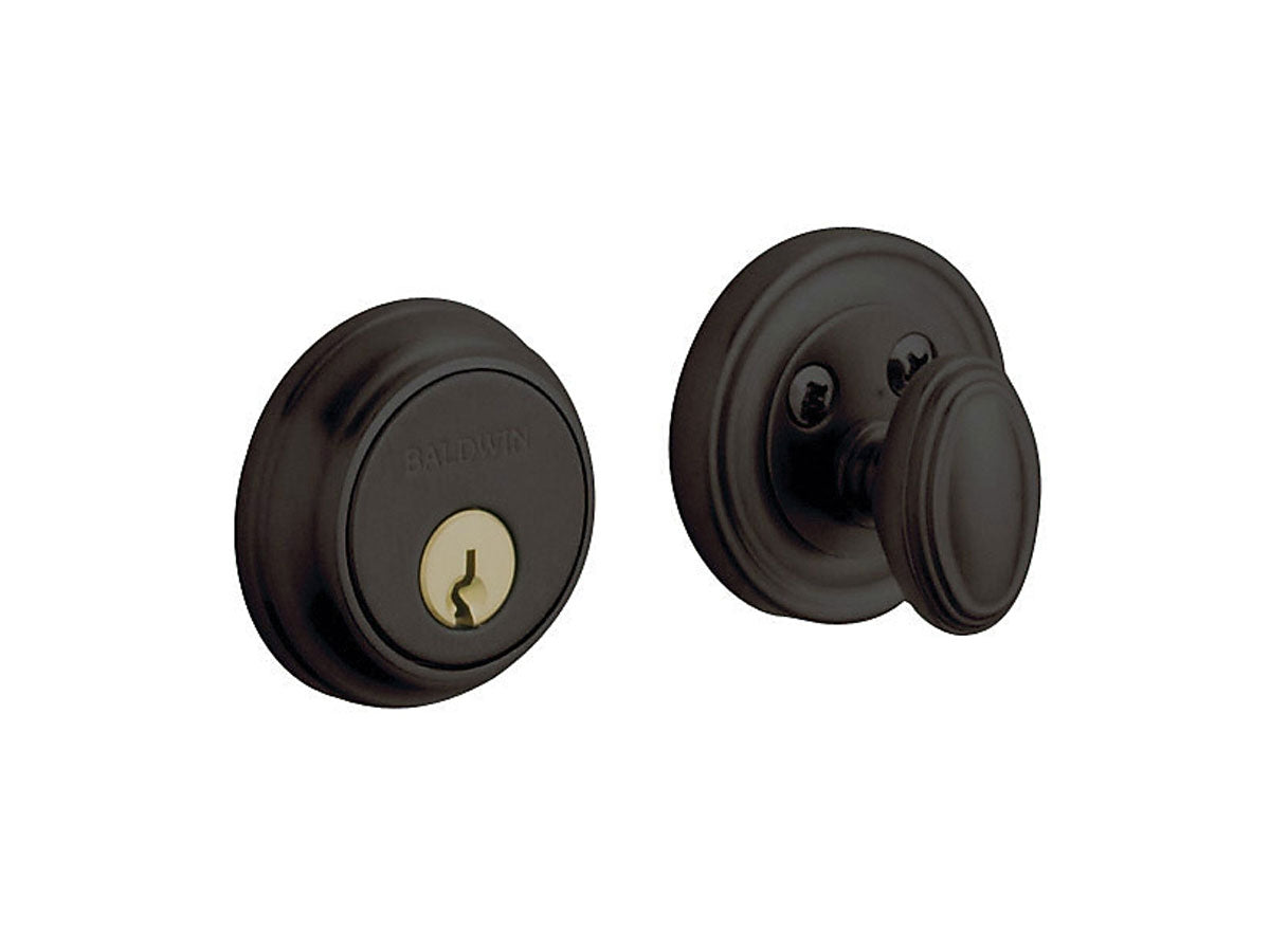 Baldwin 8031-8021 Traditional Brass Deadbolt