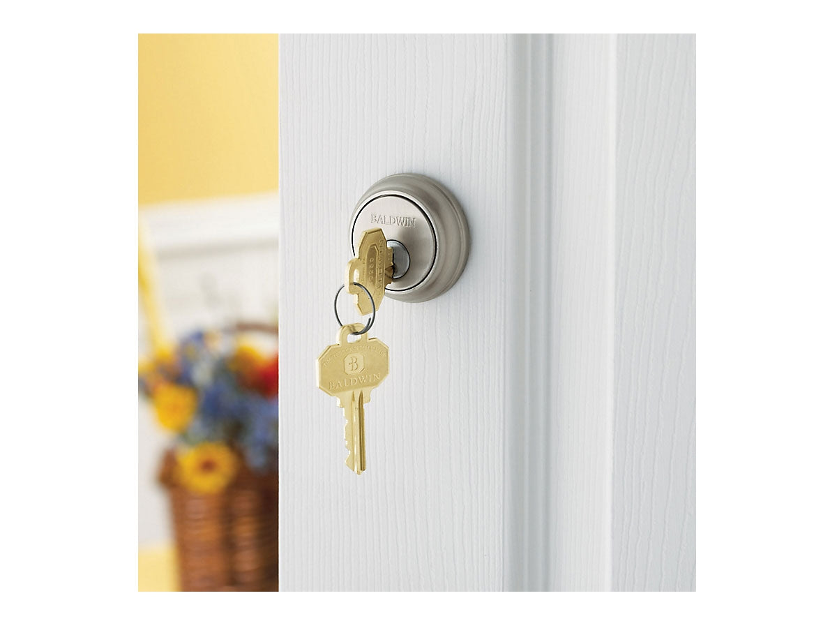Baldwin 8031-8021 Traditional Brass Deadbolt
