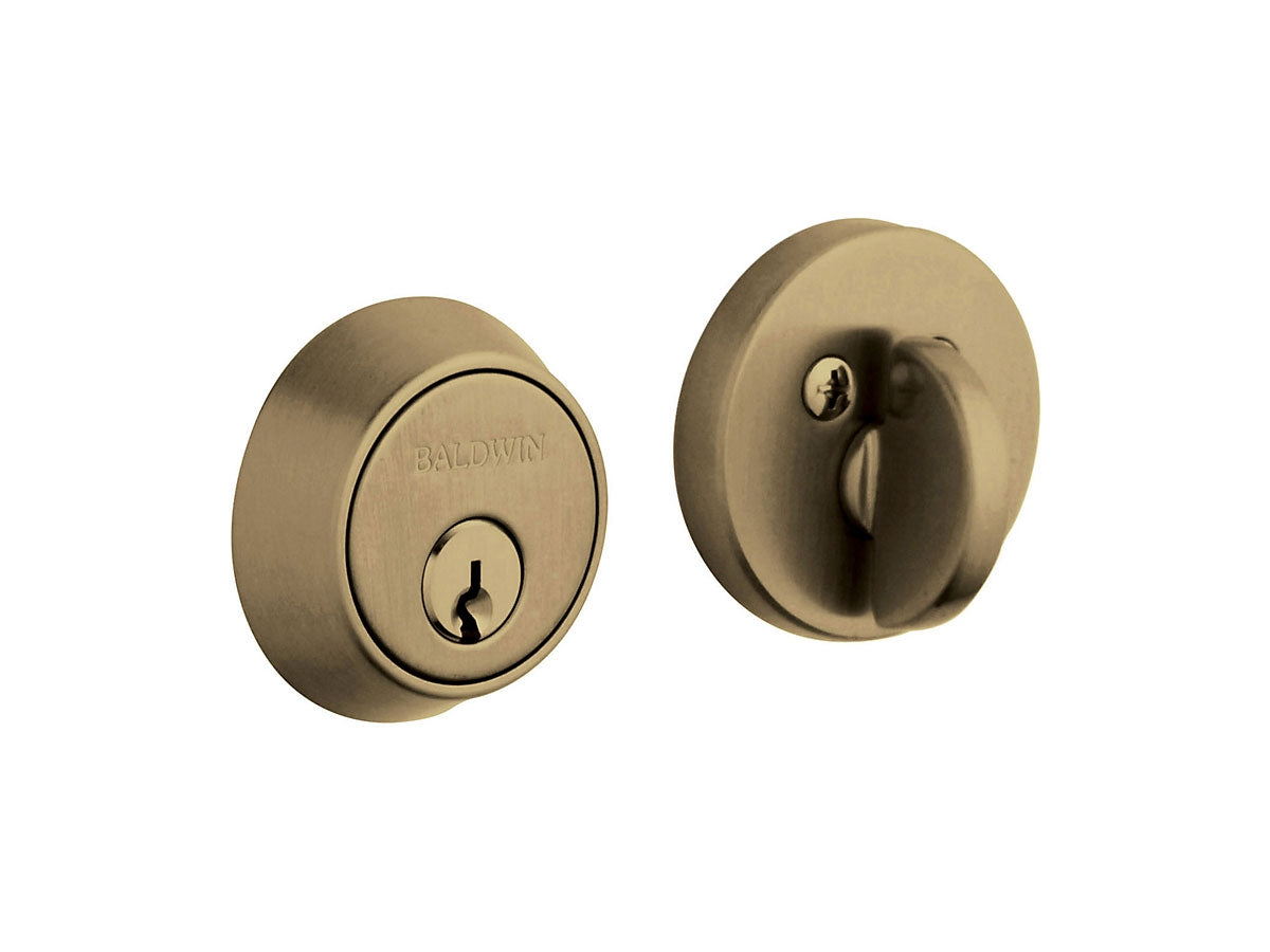 Baldwin 8041-8011 Contemporary Brass Deadbolt