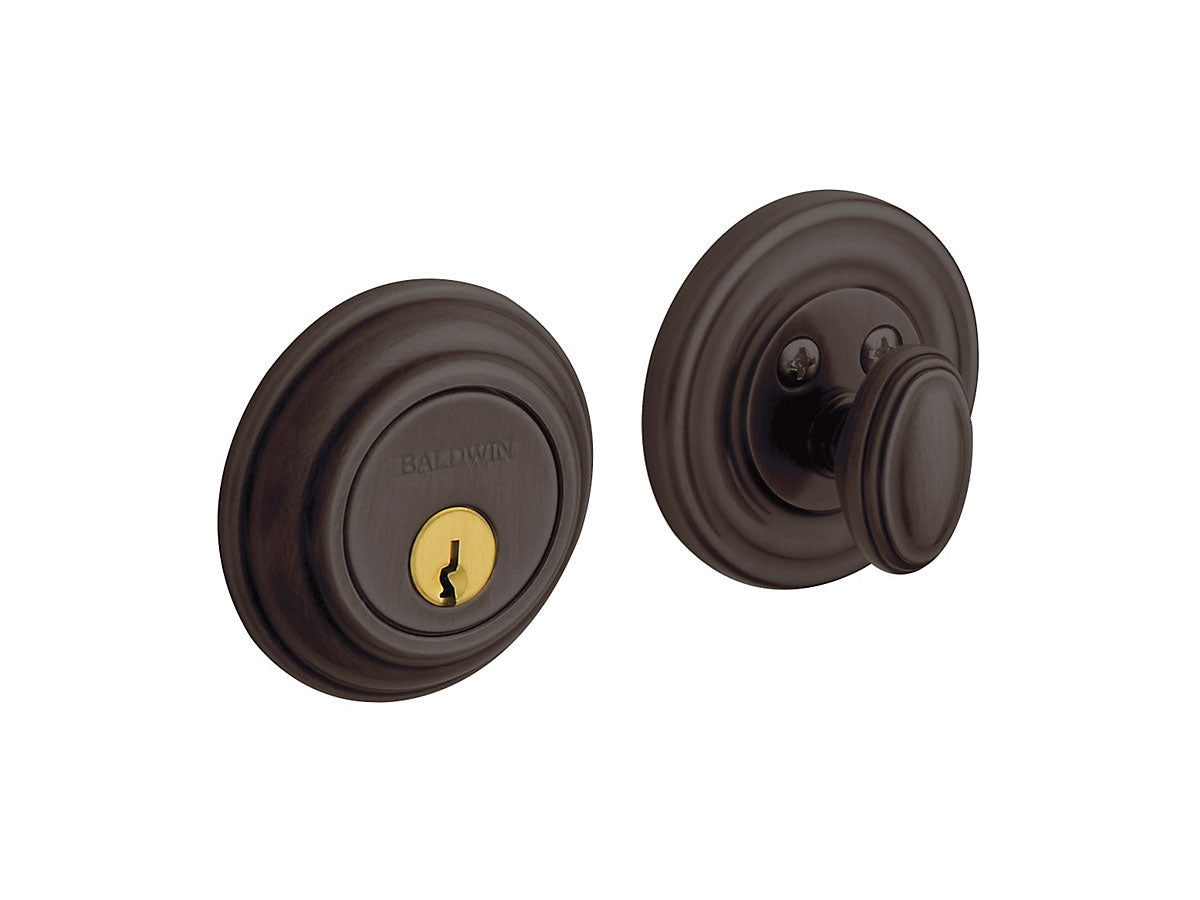 Baldwin 8231-8232 Traditional Brass Deadbolt