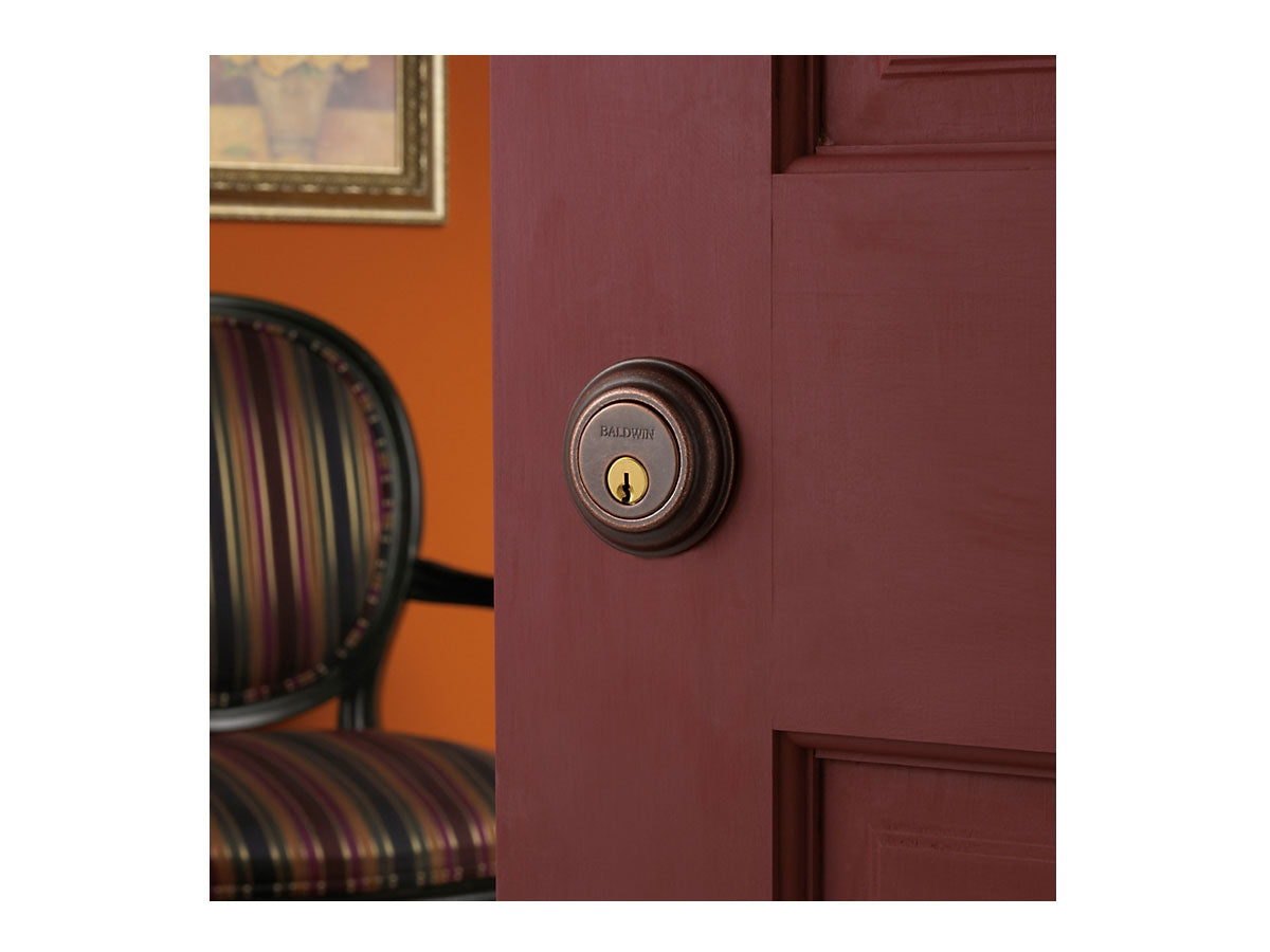 Baldwin 8231-8232 Traditional Brass Deadbolt