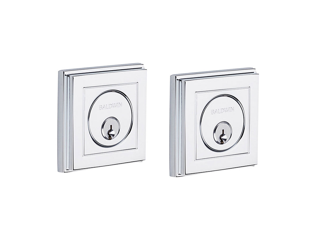 Baldwin 8260-8261 Hollywood Hills Brass Deadbolt