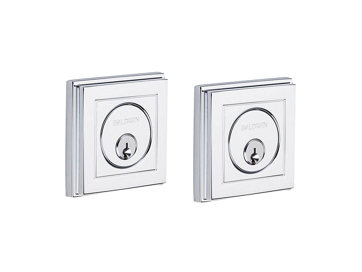 Baldwin 8260-8261 Hollywood Hills Brass Deadbolt