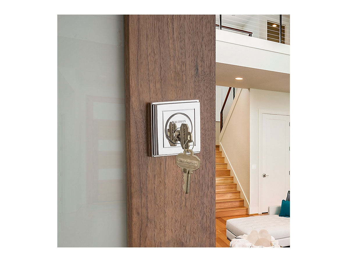 Baldwin 8260-8261 Hollywood Hills Brass Deadbolt