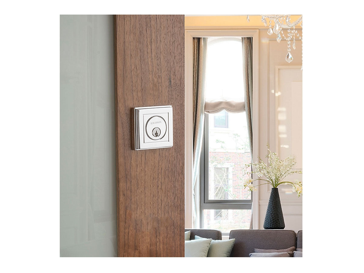 Baldwin 8260-8261 Hollywood Hills Brass Deadbolt