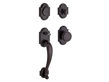 Baldwin Adirondack Handleset Dark Bronze 481