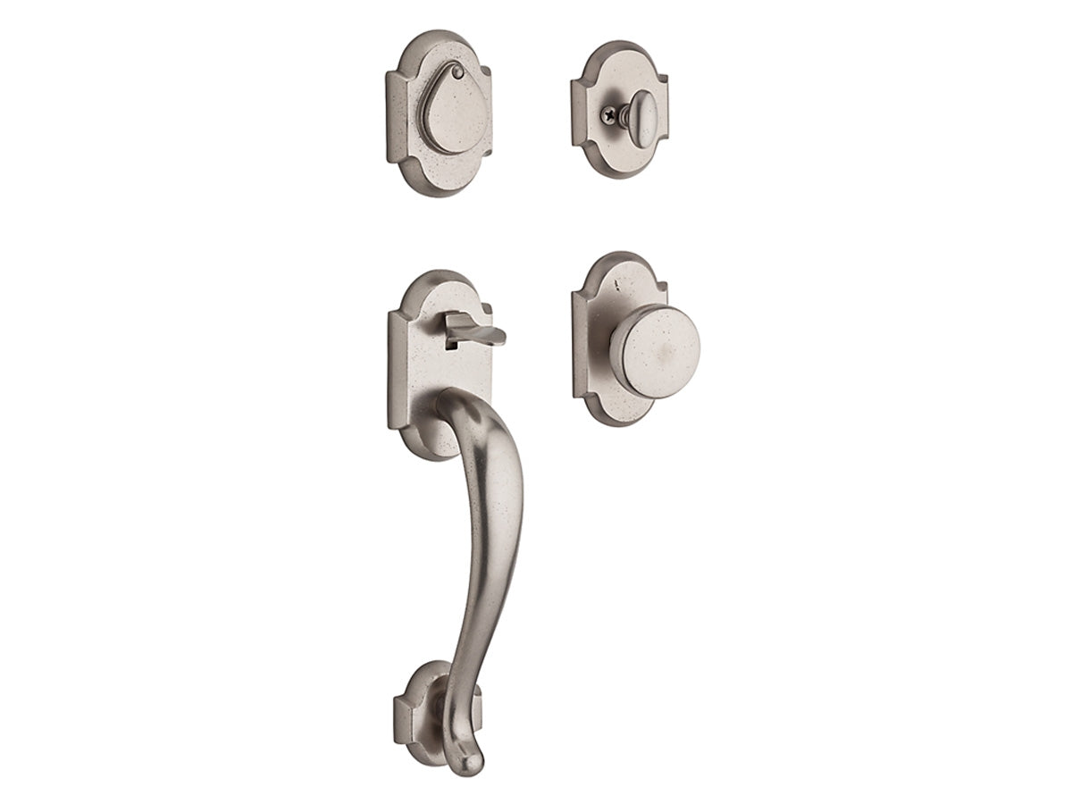 Baldwin Adirondack Handleset White Bronze 492