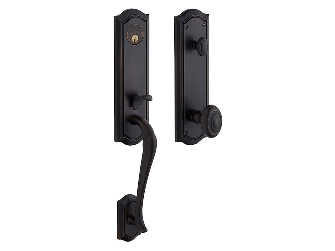 Baldwin Bethpage Handleset Oil-Rubbed Bronze 102