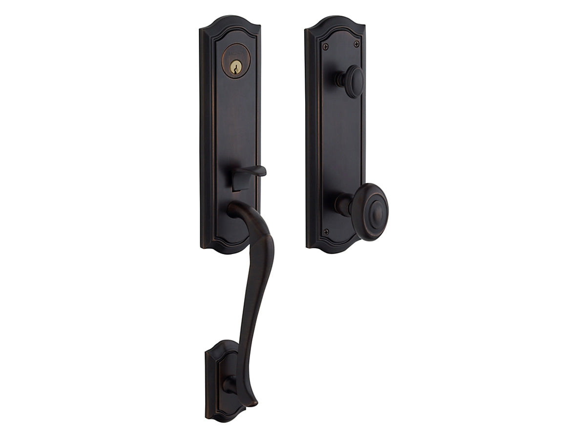 Baldwin Bethpage Handleset Oil-Rubbed Bronze 102